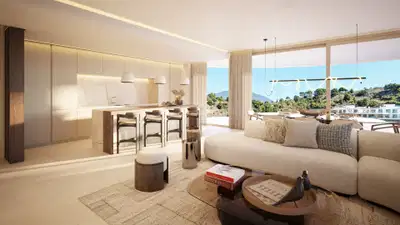 Exclusive newly built luxury penthouse with roof terrace and panoramic sea views, Benahavís