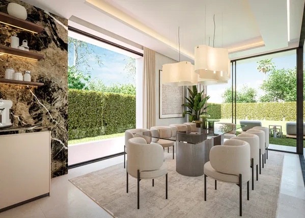 New villa project on the New Golden Mile in Bel Air, featuring a contemporary and elegant style