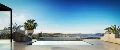 New villa project on the New Golden Mile in Bel Air, featuring a contemporary and elegant style