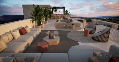 New villa project on the New Golden Mile in Bel Air, featuring a contemporary and elegant style