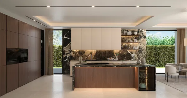 New villa project on the New Golden Mile in Bel Air, featuring a contemporary and elegant style
