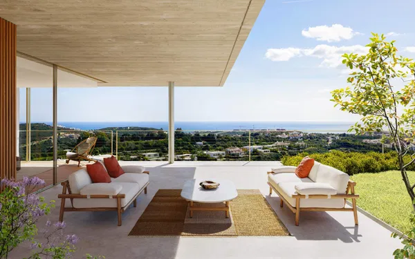 Sophisticated penthouse with panoramic views in the exclusive Finca Cortesín residences, Spain