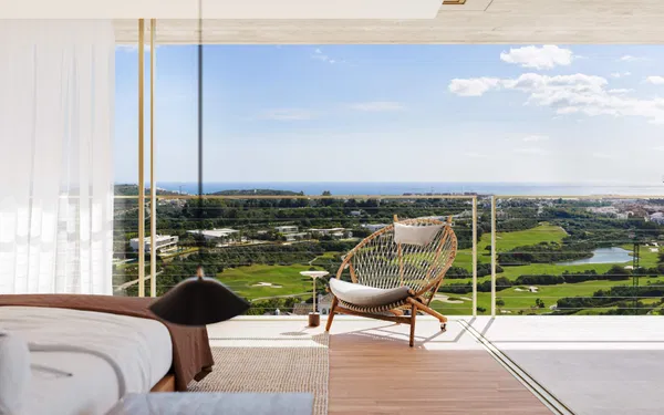 Sophisticated penthouse with panoramic views in the exclusive Finca Cortesín residences, Spain