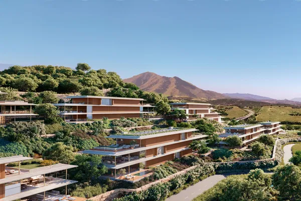 Sophisticated penthouse with panoramic views in the exclusive Finca Cortesín residences, Spain