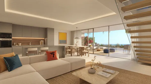 Luxury Ground Floor apartment with private garden  and sea views, Benalmadena Costa