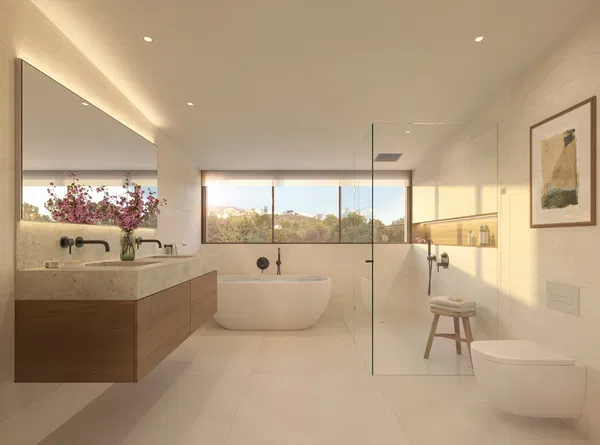 Luxury Ground Floor apartment with private garden  and sea views, Benalmadena Costa