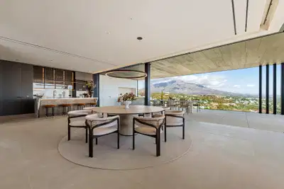 Impressive panoramic sea view villa in El Herrojo Alto, Benahavís