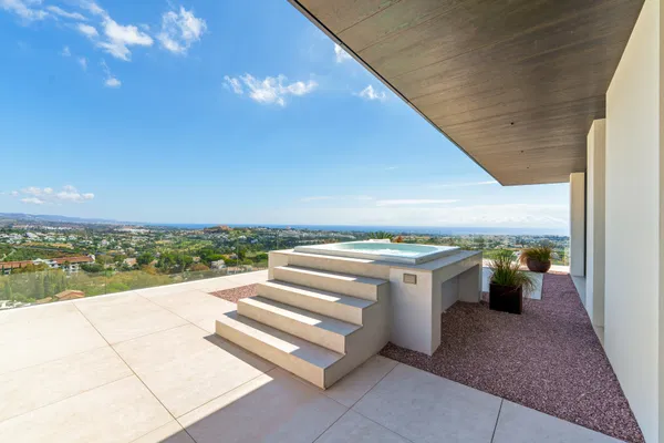Impressive panoramic sea view villa in El Herrojo Alto, Benahavís