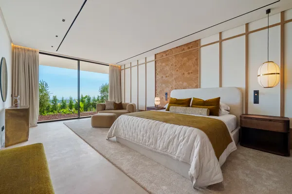 Impressive panoramic sea view villa in El Herrojo Alto, Benahavís