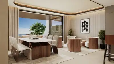 Boutique residences steps from Puente Romano by Bentley designed interiors
