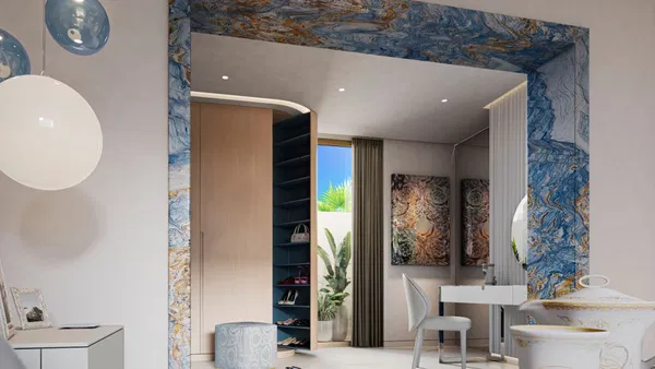 An iconic custom residence featuring Versace home design in Ocho de Oro, Marbella