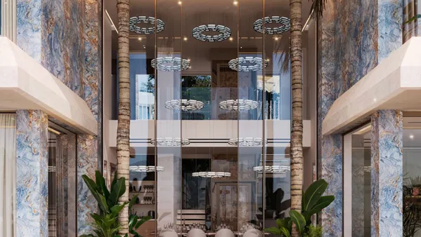 An iconic custom residence featuring Versace home design in Ocho de Oro, Marbella