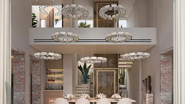 An iconic custom residence featuring Versace home design in Ocho de Oro, Marbella