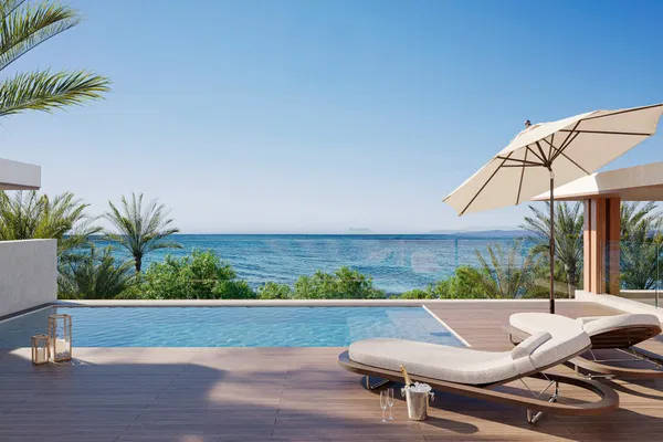 Spectacular residence from a new beachfront project in Estepona