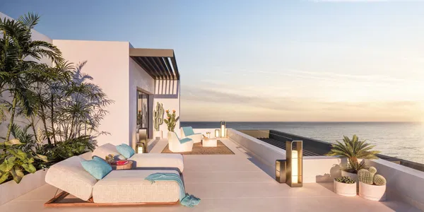 Modern Penthouse with exceptional views of the mediterranean cost near Nerja
