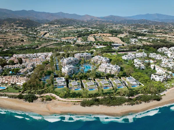 Luxury villa in a new beachfront development in Estepona Centre, Estepona