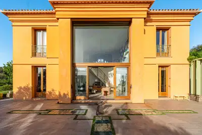 Villa La Mandaluz, a unique and inspiring home where art and architecture converse, surrounded by protected countryside in Ronda, Málaga