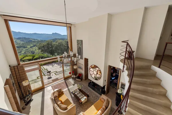 Villa La Mandaluz, a unique and inspiring home where art and architecture converse, surrounded by protected countryside in Ronda, Málaga