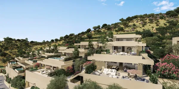 Sky villa penthouse with breathtaking views in Benahavís