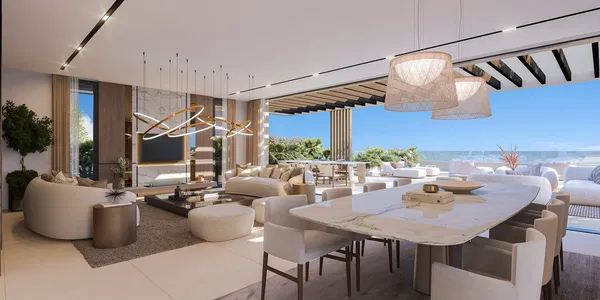 Sky villa penthouse with breathtaking views in Benahavís