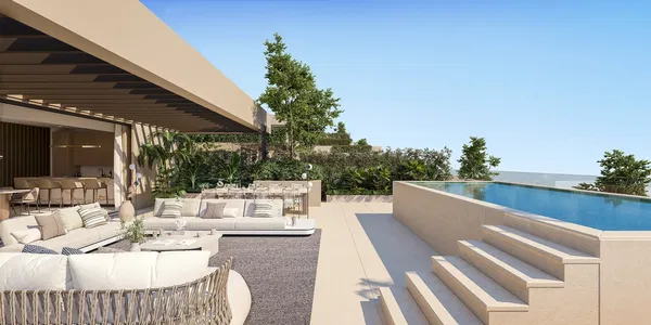 Sky villa penthouse with breathtaking views in Benahavís