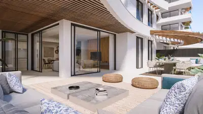 Modern penthouse with front sea views next to Puerto Marina, Benalmadena, Málaga