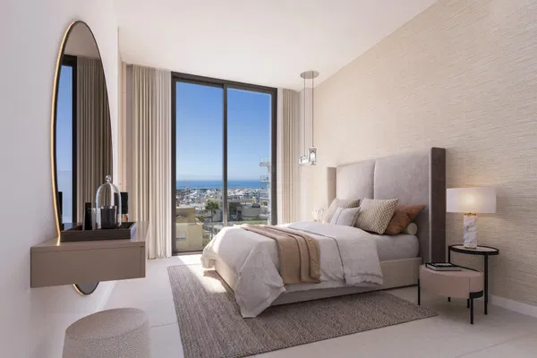Modern penthouse with front sea views next to Puerto Marina, Benalmadena, Málaga