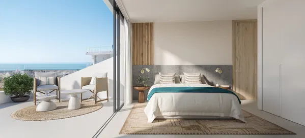Modern penthouse with front sea views next to Puerto Marina, Benalmadena, Málaga