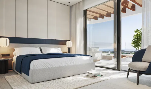 Exclusive apartment with Panoramic Golf and Sea Views in Mijas, Málaga