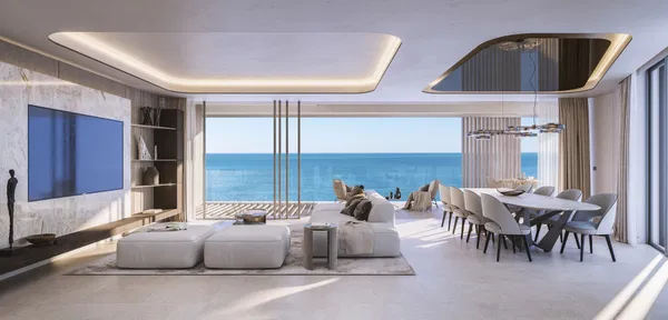 Modern penthouse with stunning views in Pedregalejo Morlaco, Málaga East