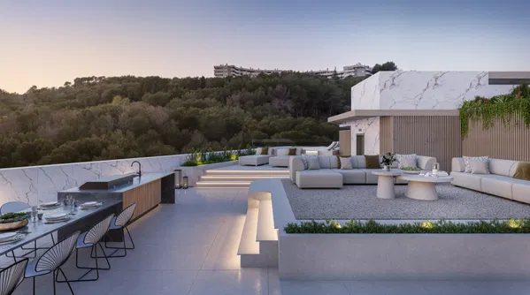 Modern penthouse with stunning views in Pedregalejo Morlaco, Málaga East