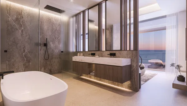 Modern penthouse with stunning views in Pedregalejo Morlaco, Málaga East