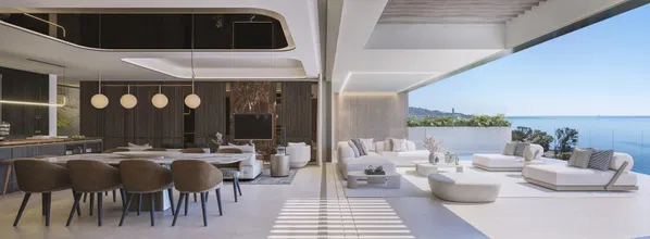 Modern penthouse with stunning views in Pedregalejo Morlaco, Málaga East