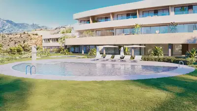 Sophisticated townhouse with spectacular views in a prestigious complex in El Higuerón, Fuengirola