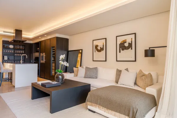 Beautifully renovated three bedroom garden apartment in Puente Romano, Marbella