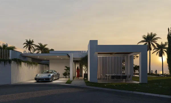 Stunning contemporary villa boasting panoramic sea views in El Higuerón, Málaga