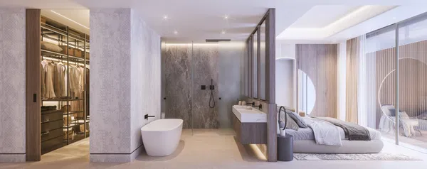 Modern apartment with stunning views in Pedregalejo Morlaco, Málaga East