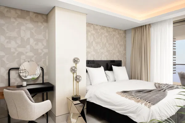 Incredible new built apartment front beach line with amazing views in Málaga Towers, Málaga