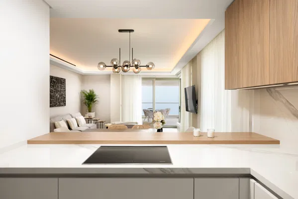 Incredible new built apartment front beach line with amazing views in Málaga Towers, Málaga
