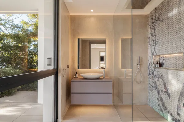 Elegant contemporary villa with sea views in the gated community of El Madroñal, Benahavís