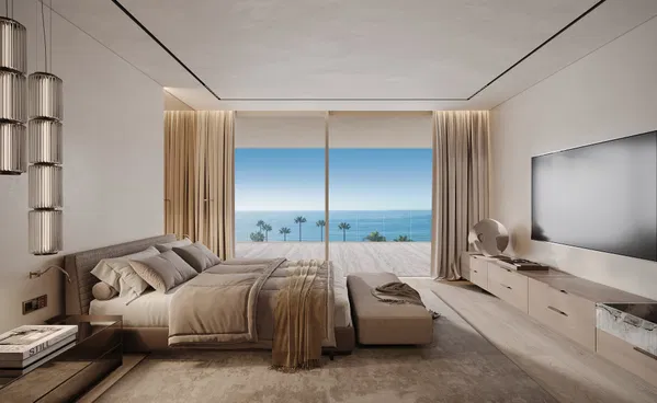 Magnificent duplex penthouse on the seafront in Estepona town center, Tyrian in Estepona