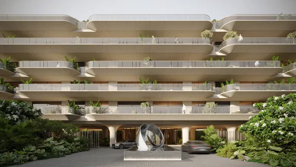 Magnificent duplex penthouse on the seafront in Estepona town center, Tyrian in Estepona