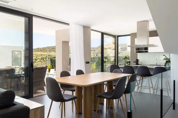Modern villa with open golf views in Valle Romano, Estepona West