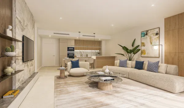 Sophisticated new apartment with private terrace on the New Golden Mile, Estepona
