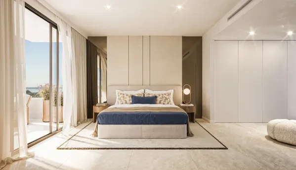 Elegant duplex penthouse with rooftop solarium on the New Golden Mile, Estepona