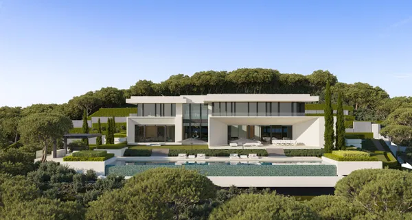 Exclusive contemporary residence surrounded by nature in Benahavís