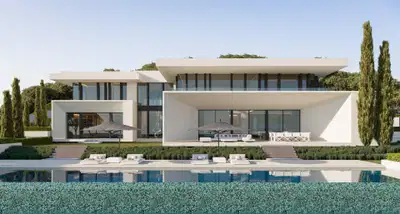 Exclusive contemporary residence surrounded by nature in Benahavís