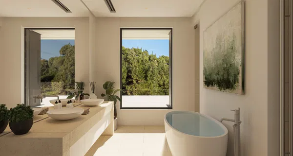 Exclusive contemporary residence surrounded by nature in Benahavís