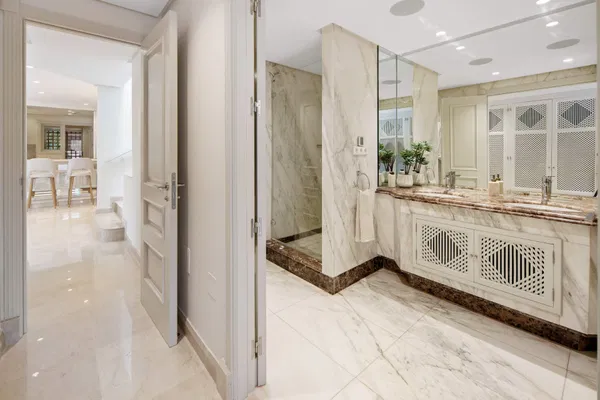 A beachfront penthouse designed around privacy and mediterranean living in La Morera, Marbella East