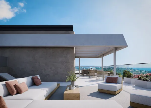 Modern apartment with panoramic views in Estepona, Marbella